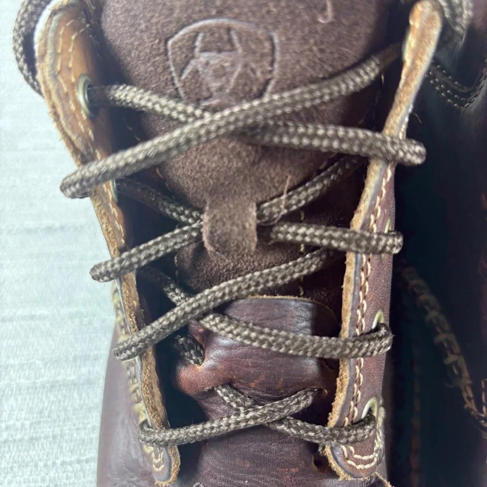 Ariat‎ Canyon Women's Brown Leather Lace Up Casual Chukka Boots Size 7